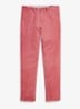 Bedford straight fit chino met stretch - Nantucket Red