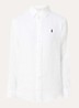 Blouse met logoborduring - Gebroken wit