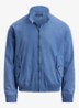 Bomberjack met logoborduring en klepzakken - Delta Blue / Blauw