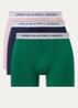 Boxer met logoband in 3-pack - Groen