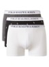 Boxershorts met logoband in 3-pack - Wit