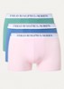 Boxershorts met logoband in 3-pack - Roze