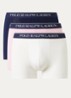 Boxershorts met logoband in 3-pack - Indigo
