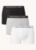 Boxershorts met logoband in 3-pack - 3pk White/Polo Blk/Andover Htr