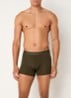 Boxershorts met logoband in 3-pack - Legergroen