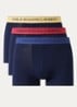 Boxershorts met logoband in 3-pack - Lichtblauw