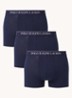 Boxershorts met logoband in 3-pack - Donkerblauw