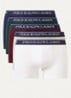 Boxershorts met logoband in 5-pack - Donkerblauw