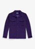 Classic corduroy overhemd met kraag - Paars