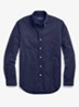 Classic slim fit overhemd van katoen - Rl Navy / Donkerblauw