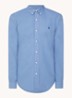 Classic slim fit overhemd van katoen - Bastille Blue / Blauw