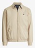 Coach jack met klassieke kraag - Khaki / Beige