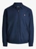 Coach jack met klassieke kraag - Refined Navy / Blauw