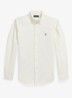 Custom fit button down-overhemd van corduroy - Clubhouse Cream / Crème