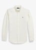 Custom fit button down-overhemd van corduroy - Clubhouse Cream / Crème
