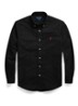 Custom fit overhemd met button down-kraag - Polo Black / Zwart