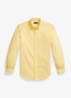 Custom fit overhemd met logoborduring - Corn Yellow
