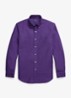 Custom fit overhemd met logoborduring - Medieval Purple / Paars