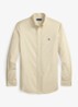 Custom fit overhemd met stretch - Coastal Beige / Beige