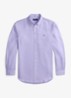 Custom Fit overhemd van linnen - Sky Lavender