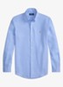 Custom Fit overhemd van linnen - Austin Blue / Blauw
