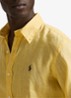 Custom Fit overhemd van linnen - Corn Yellow-30RC
