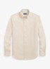 Custom Fit overhemd van linnen - Stoneware Grey-33L0