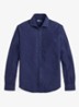 Custom fit overhemd van linnen - Newport Navy / Donkerblauw