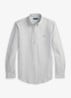 Custom fit Oxford overhemd met streepprint - 6636O SLATE/WHITE-48J4