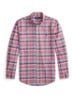 Custom fit tattersall Oxford overhemd met ruitdessin - Roze