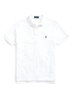 Custom slim fit polo met logoborduring - White / Wit