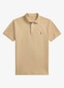 Custom slim fit polo met stretch - Vintage Khaki / Khaki