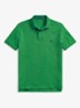 Custom slim fit polo van piqué katoen - Billiard/C7315