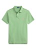 Custom slim fit polo van piqué katoen - Outback Green/C2451-47X0