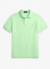 Custom slim fit polo van piqué katoen - Cruise Lime/C2113-ZYVA