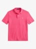 Custom slim fit polo van piqué katoen - Hot Pink/C2740
