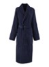 Dulaney badjas met opgestikte zakken - unisex - Donkerblauw