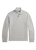Estate-rib trui met kwartrits - Andover Heather / Grijs