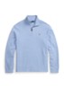 Estate-rib trui met kwartrits - Isle Heather / Lichtblauw