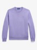 Fijngebreide trui met logoborduring - Honeycreeper Purple Heather / Paars