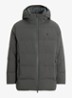 Gewatteerde jas met donsvulling en capuchon - Charcoal Grey / Grijs