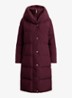 Gewatteerde jas met donsvulling - Dark Garnet / Bordeauxrood