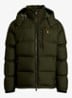 Gorham puffer jack met donsvulling en ritszakken - Company Olive / Olijfgroen