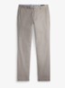 Greenwich slim fit chino met stretch - Grey Fog / Grijs