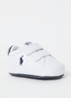 Heritage Court II babyschoentje met logoborduring - Donkerblauw