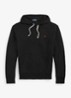 Hoodie met logoborduring - Polo Black / Zwart