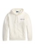 Hoodie met logoborduring - Deckwash White / Wit