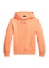 Hoodie met logoborduring - Pompano Orange