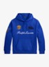 Hoodie met logoborduring - New Sapphire-2ZI3