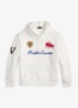 Hoodie met logoborduring - White / Wit